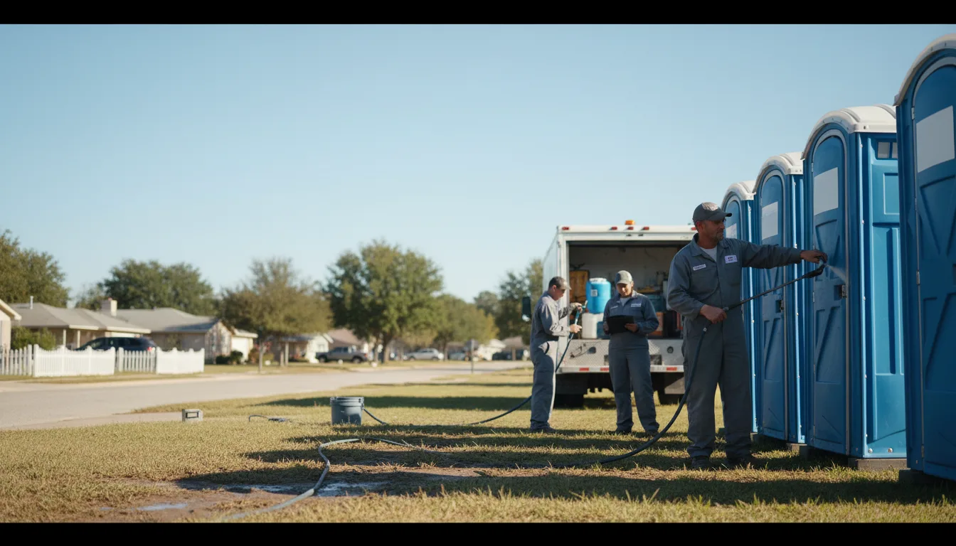 Long-Term Portable Toilet Rental in Conklin, MI near me